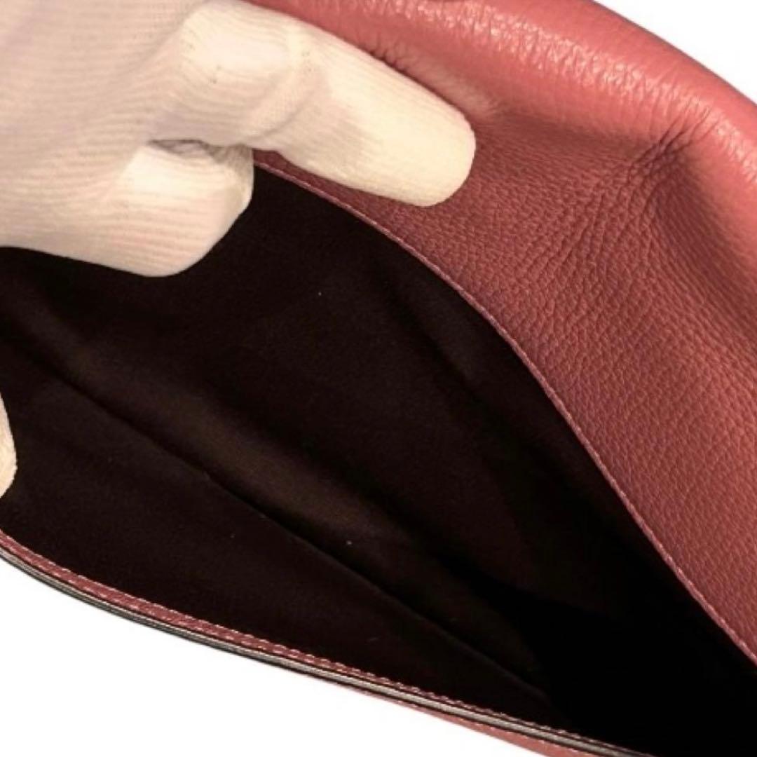 Seiko様 極美品✨コーチ ショルダーバッグ ピンク レザー 4521収納抜群