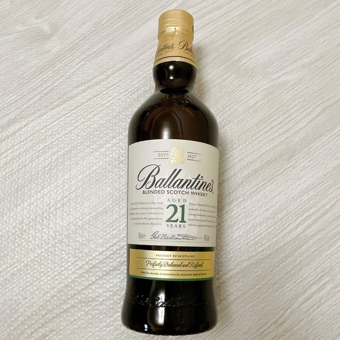 ウイスキー Ballantine's 21 Blended Scotch Whisky