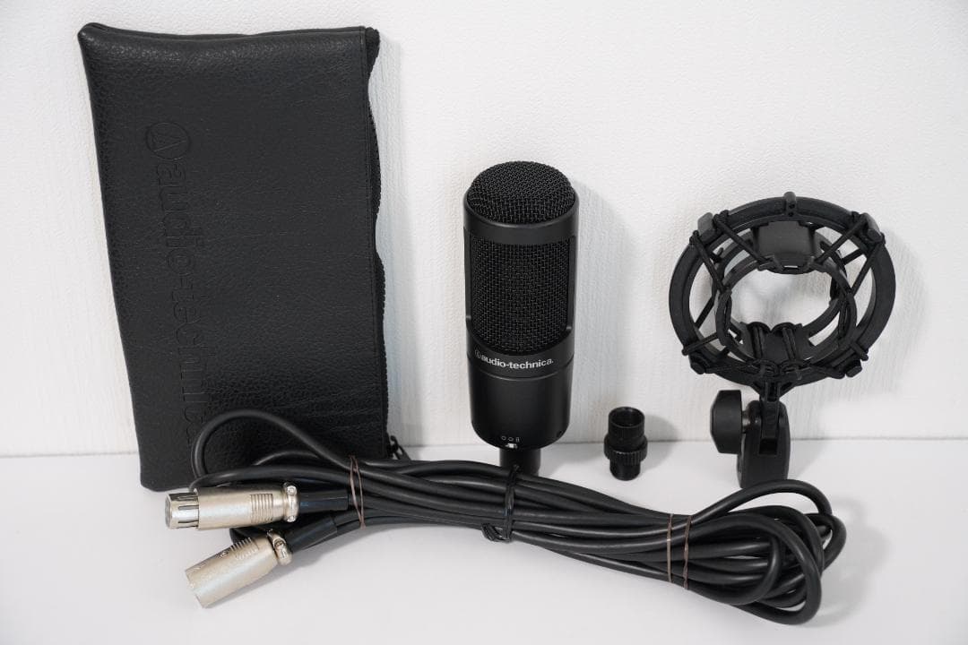 オーディオテクニカ AT2050 コンデンサーマイク (ブラック)
