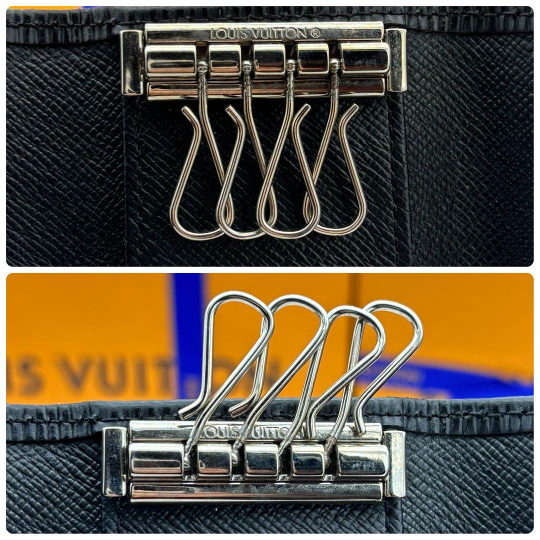 ルイヴィトン エピ 4連キーケース ミュルティクレ4 ノワール ブラック