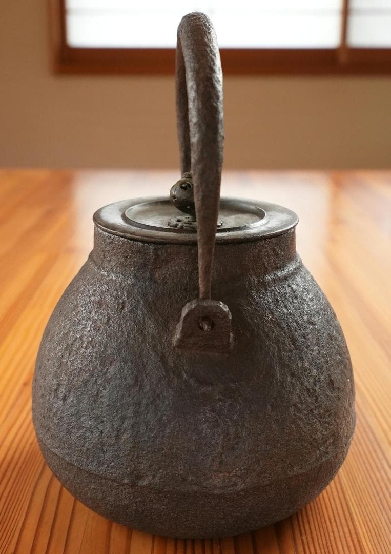 鉄瓶 龍文堂造　骨董品 茶道具