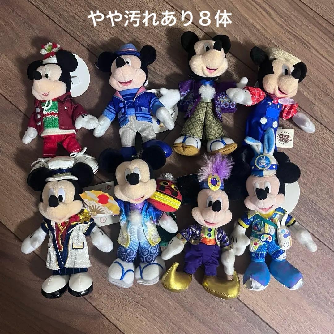 《いしや様》ミッキーマウス ぬいぐるみバッジ62体セット