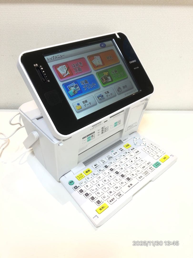 【推奨美品】CASIO PCP-2100 プリン写ル 生産終了希少人気機種！