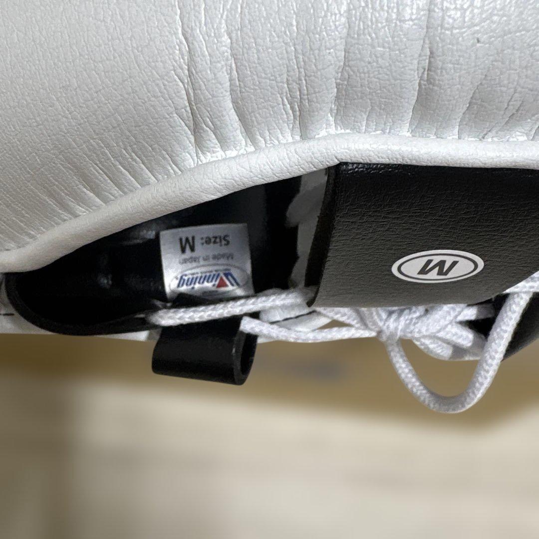 ニ*生様 新品未使用品Winning ヘッドギア Mサイズ ホワイト、フルフェイ