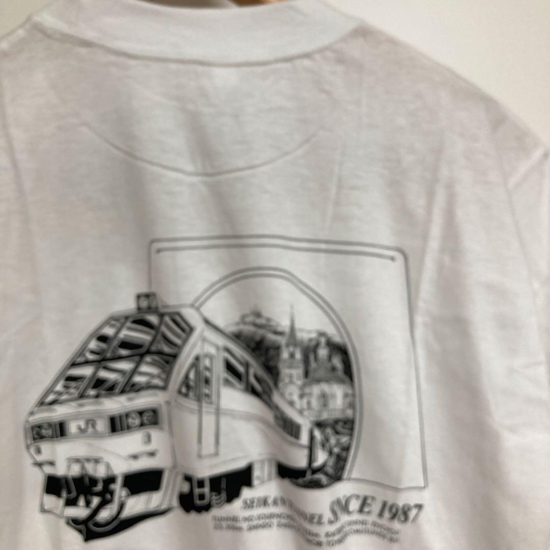 【非売品・限定品】未使用‼︎超激レア‼︎青函トンネル開通記念テイシャツLサイズ