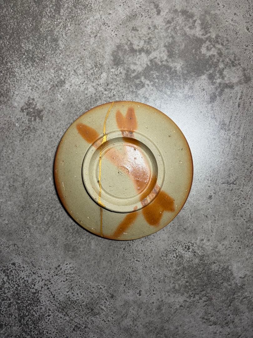 備前焼 金継ぎ 平皿｜一点もの｜小皿・取り皿