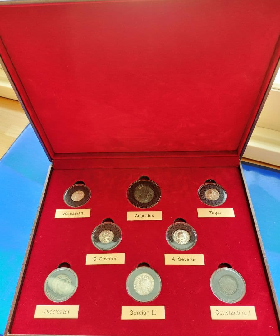 古代ローマの・コレクション（全8点:銀貨5・銅貨3）