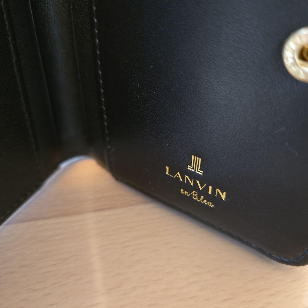 新品未使 LANVIN 折り財布