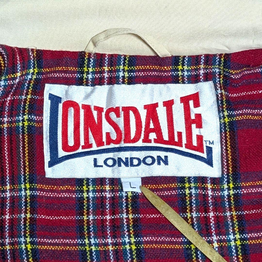 美品 LONSDALE G-9 ハリントンジャケット 短丈 ボックスシルエット