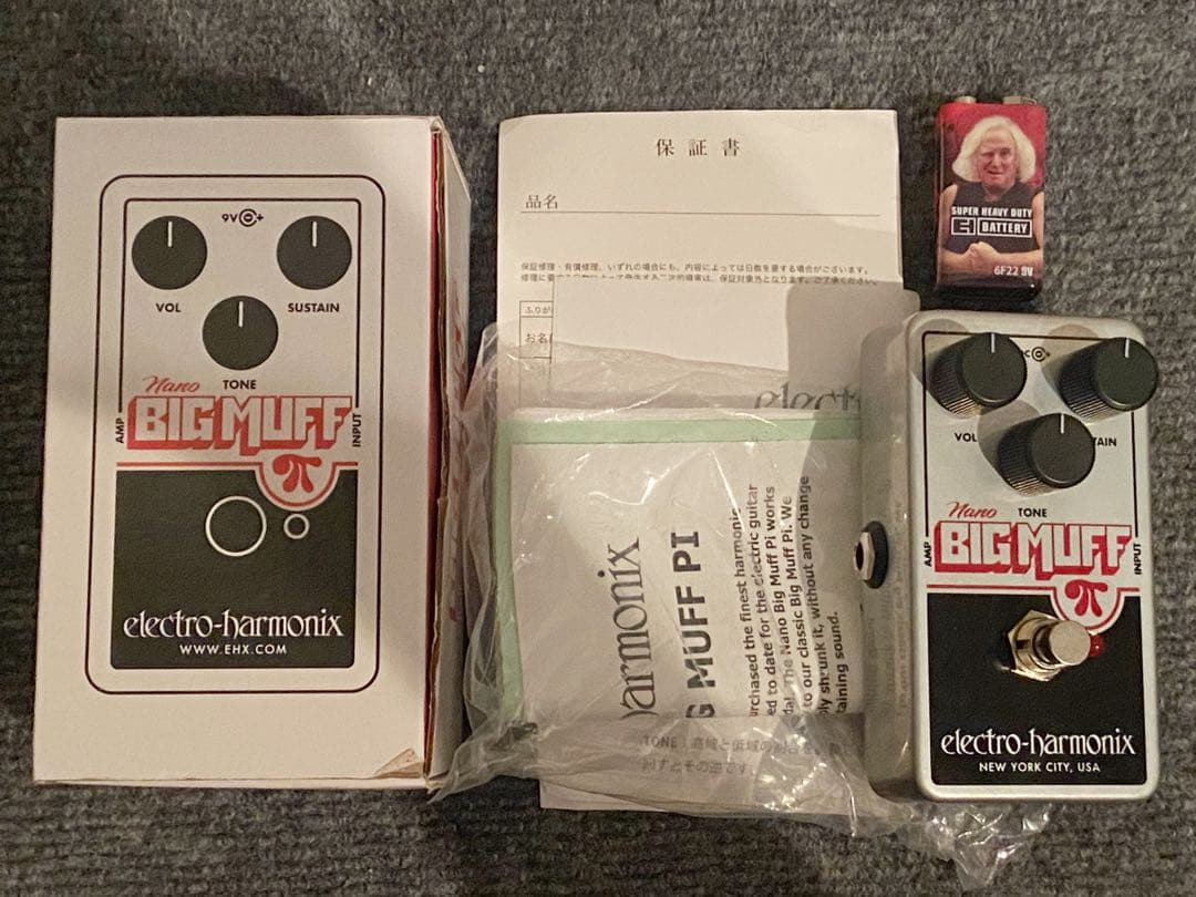 【新品同様】ELECTRO-HARMONIX NANO BIG MUFF Pi