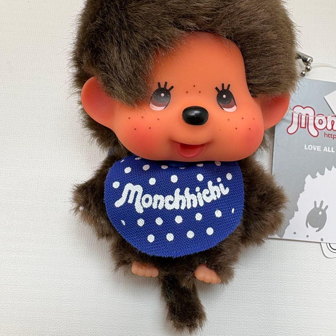 新品 推し色 モンチッチ 青色 monchhichi 2202