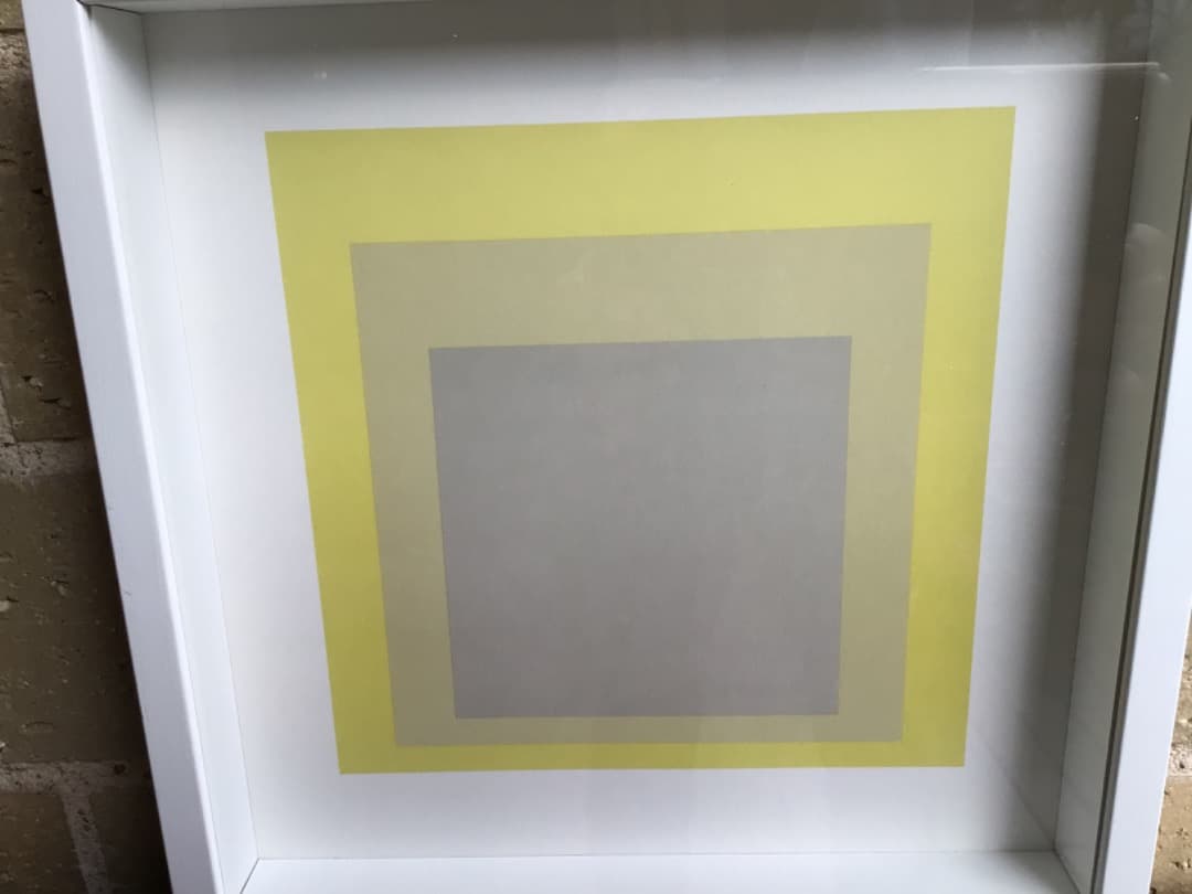 ヴィクトル・ヴァザルリ「正方形讃歌」1983年リトグラフ