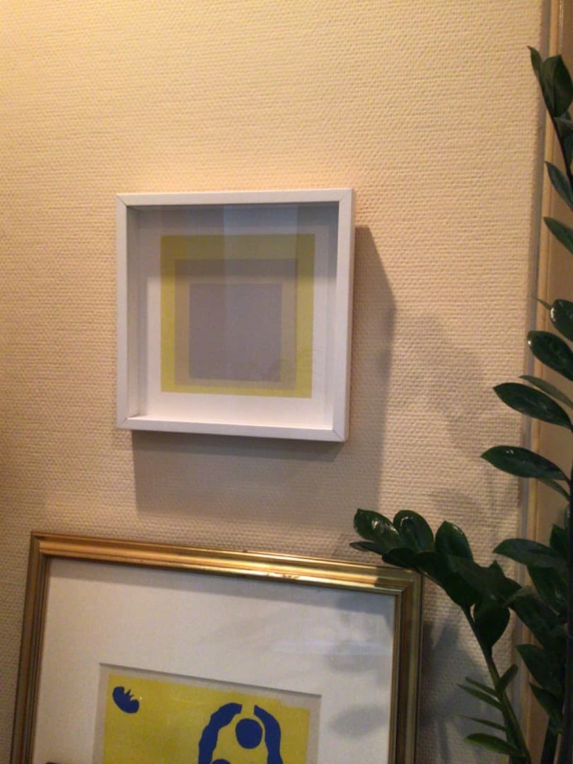 ヴィクトル・ヴァザルリ「正方形讃歌」1983年リトグラフ