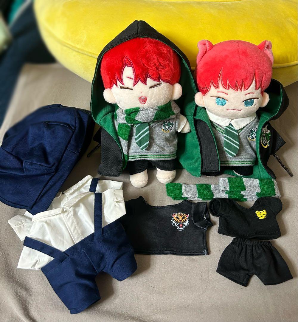 ホシ20cm ウジ18cm ぬいぐるみ&洋服セット【おまけ付き】