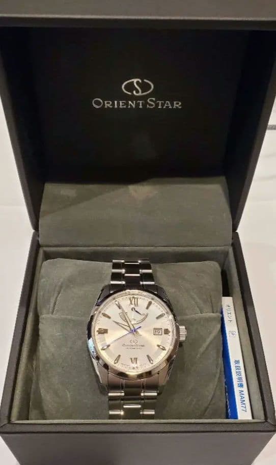 再値下げ！新品・未使用 ORIENT STAR RK-AU0006S シルバー
