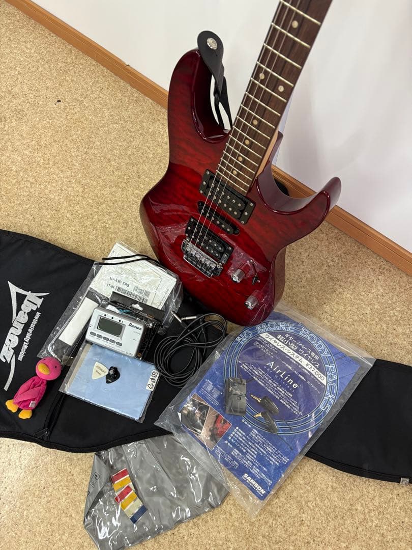 美品Ibanez GRX90-TRS エレキギター セット 番号GR-1