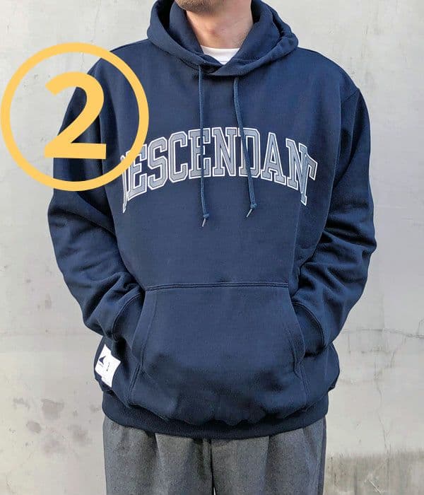 DESCENDANT TEAM HOODY フーディー パーカー　ディセンダント