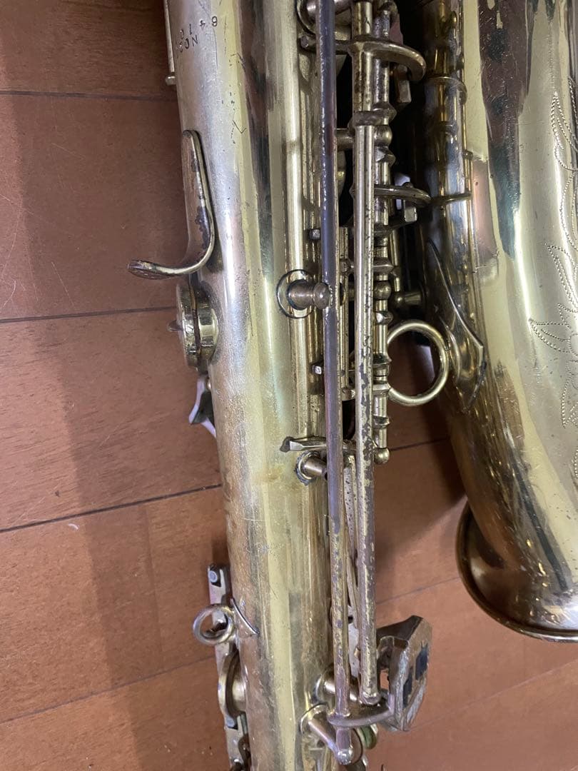 ②Nikkan アルトサックス　楽器　ゴールド