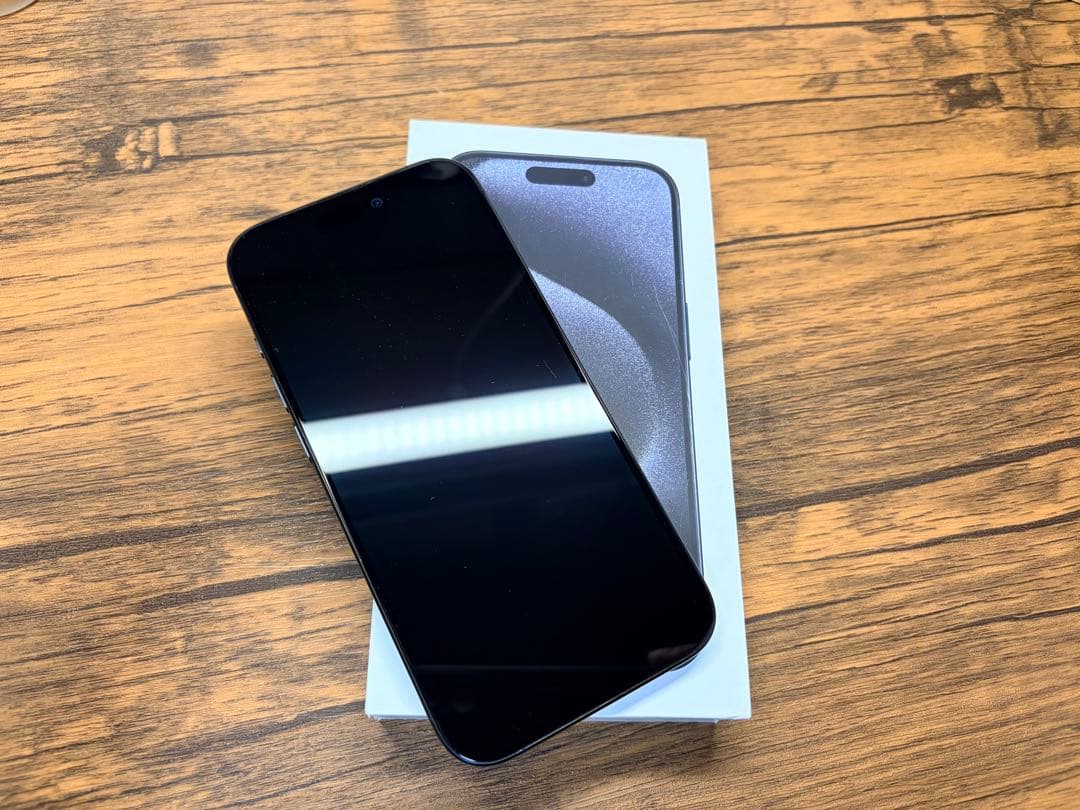 iPhone15pro 128GB ジャンク品　Apple Store購入品