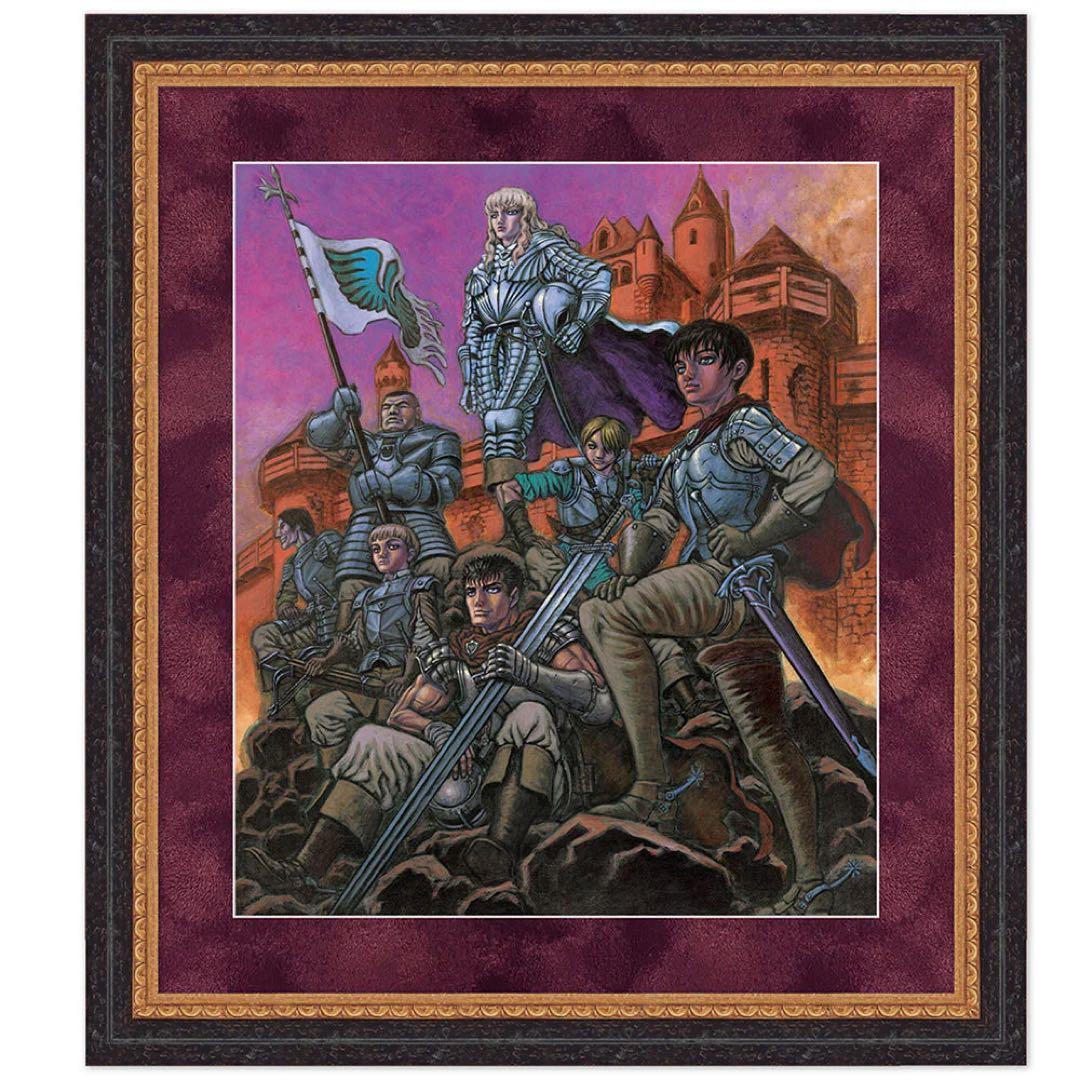 大ベルセルク展 キャラファイングラフTypeD鷹の団複製原画 ベルセルク