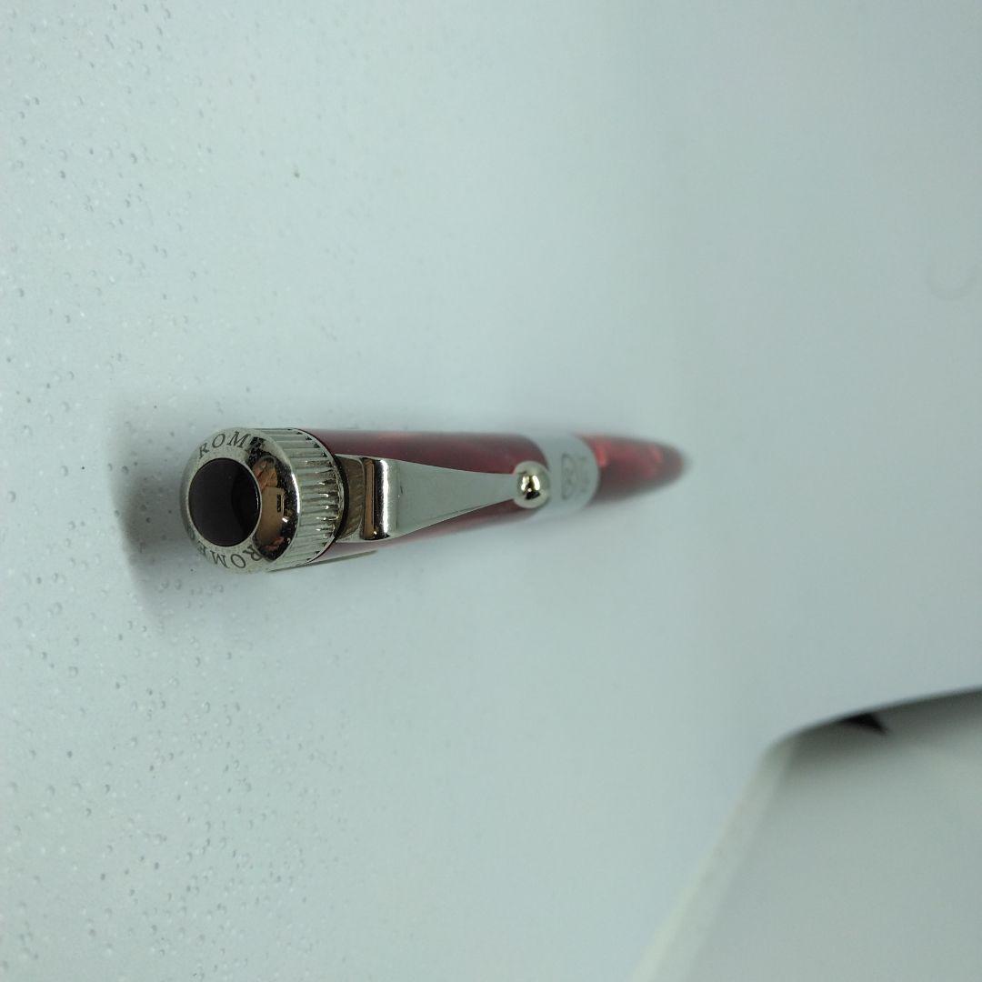 ROMEO　No.3　イタリアンレッド ボールペン 専用ケース付き