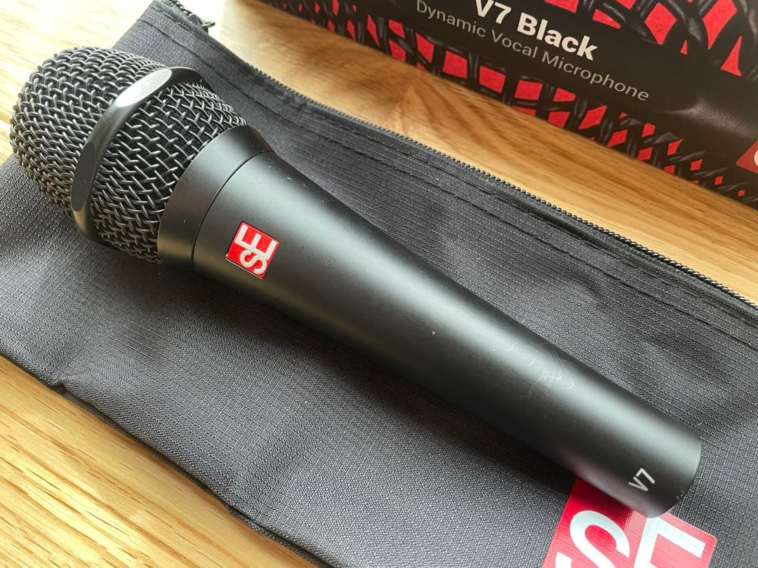 SE ELECTRONICS V7 ダイナミックマイク ブラック