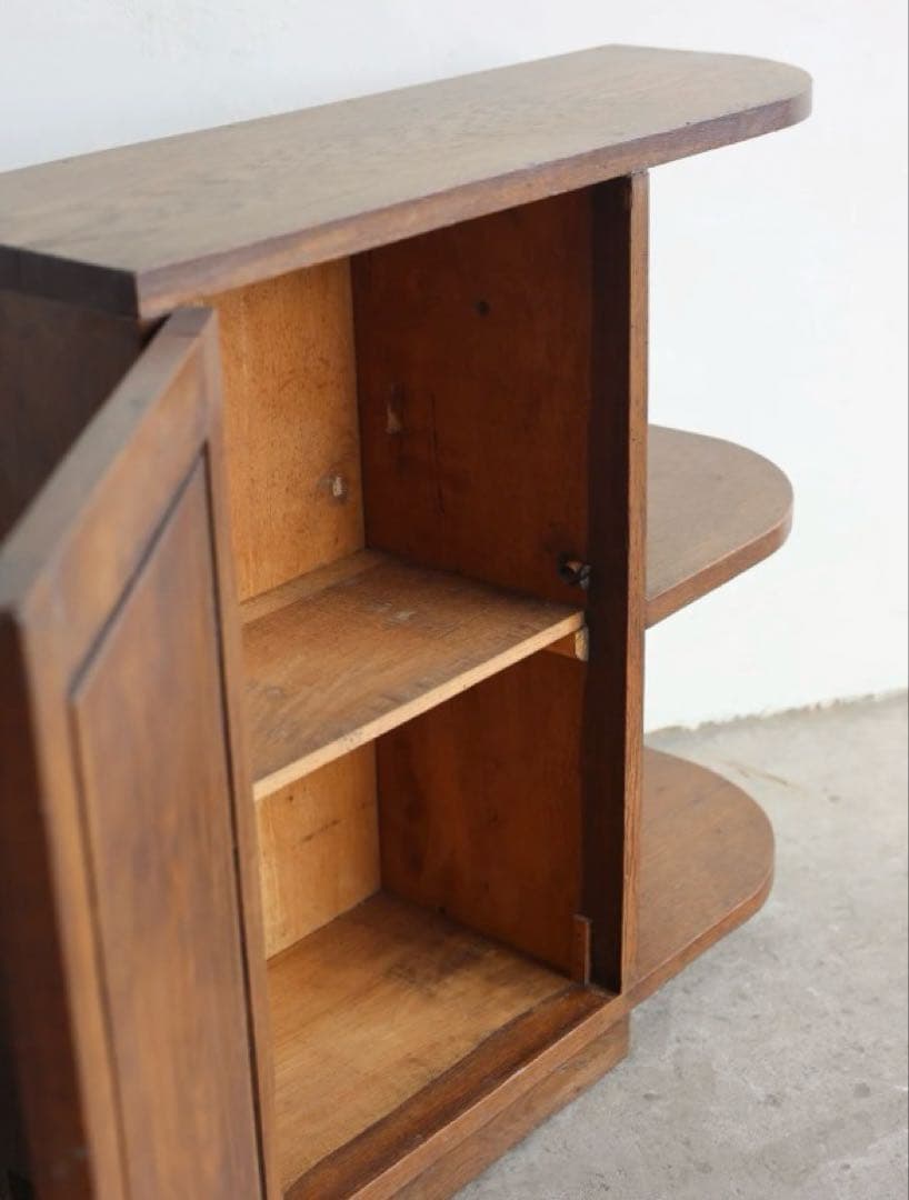 【Tomo】ビンテージ キャビネット 本棚 サイドボード オーク 収納棚