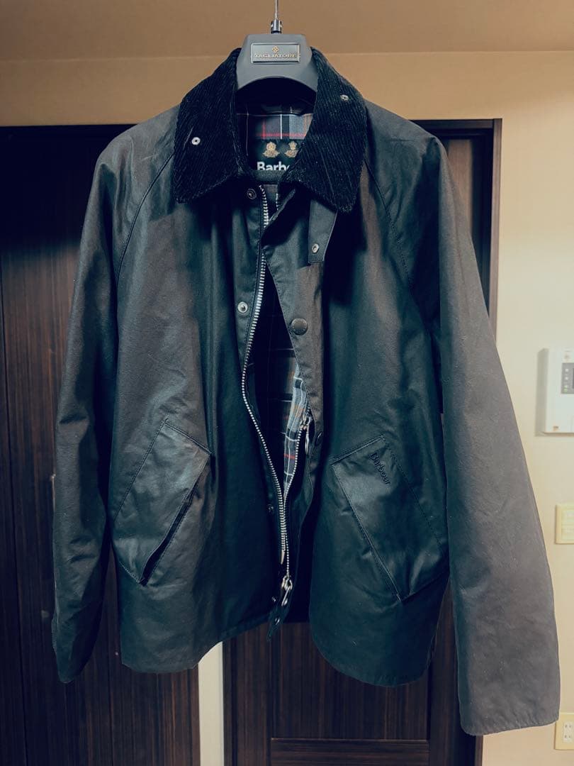 Barbour transport 38 ワックスドコットン 黒