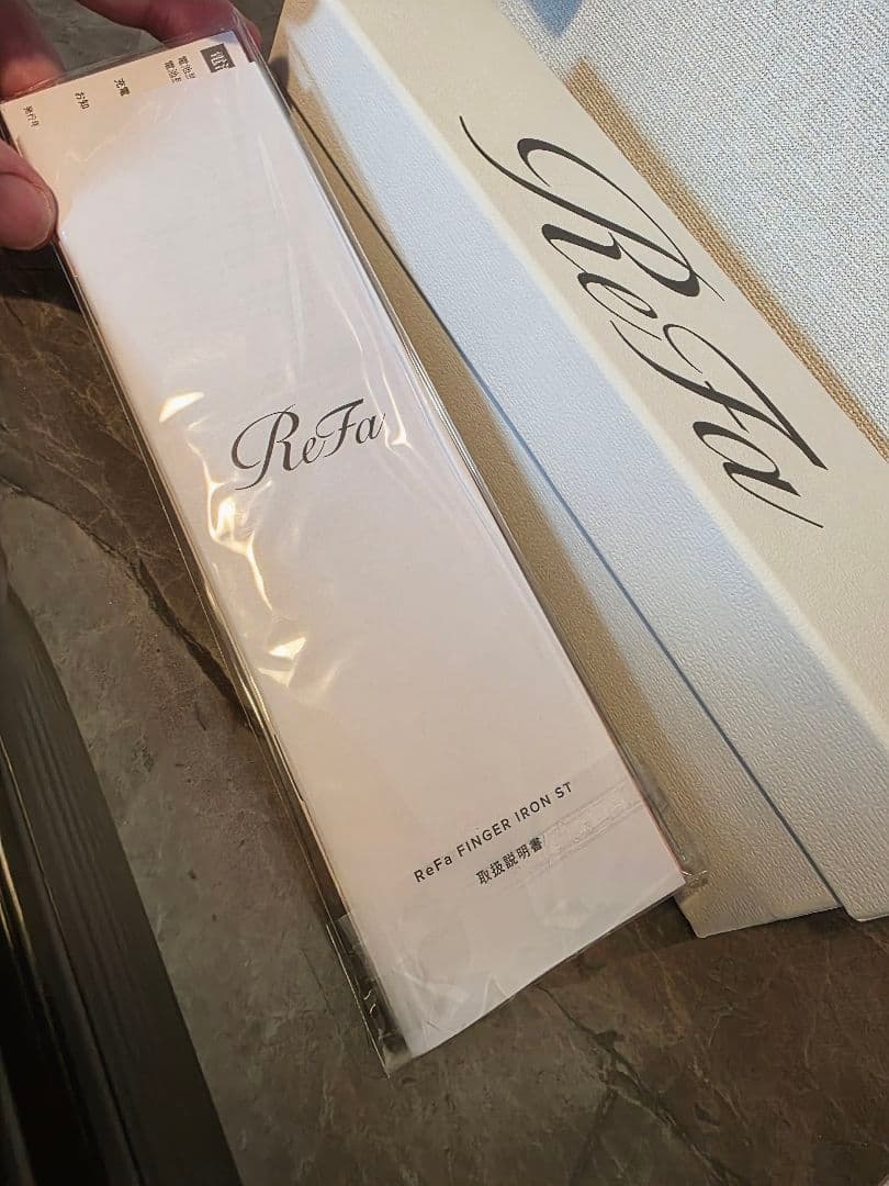 ReFa ヘアアイロン ブラック