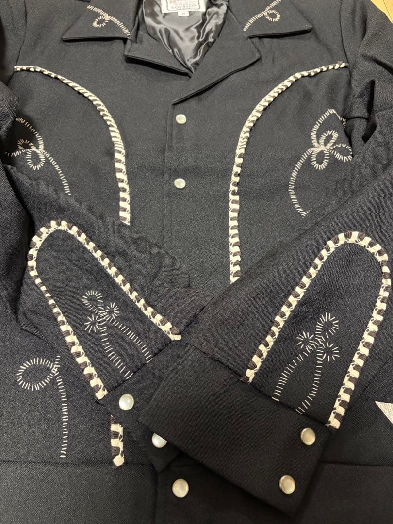 新品 Houston ウエスタンジャケット 50s 復刻 ロカビリー ジョニデ