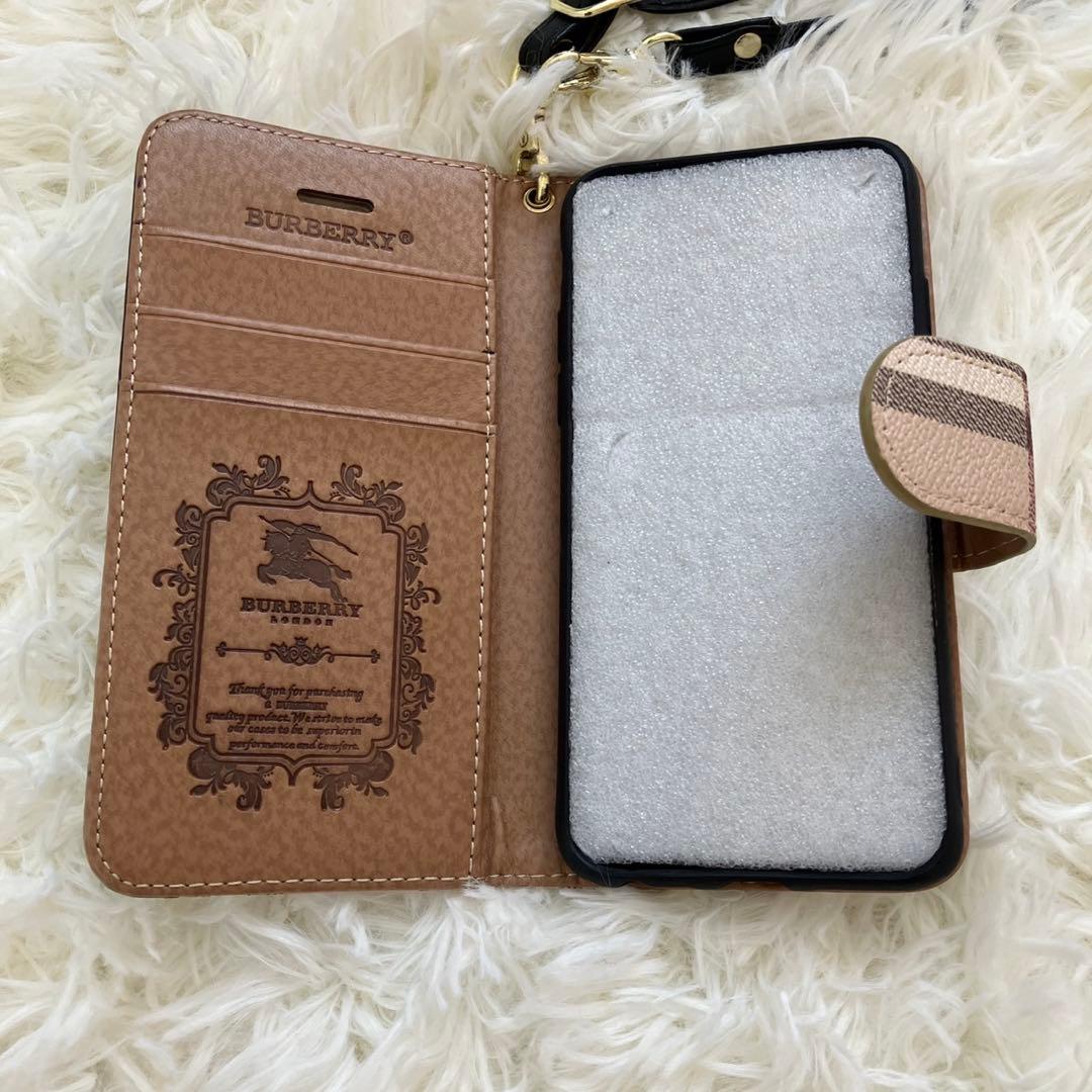 未使用 Burberryノバチェック iPhoneSE2/SE3スマホケース