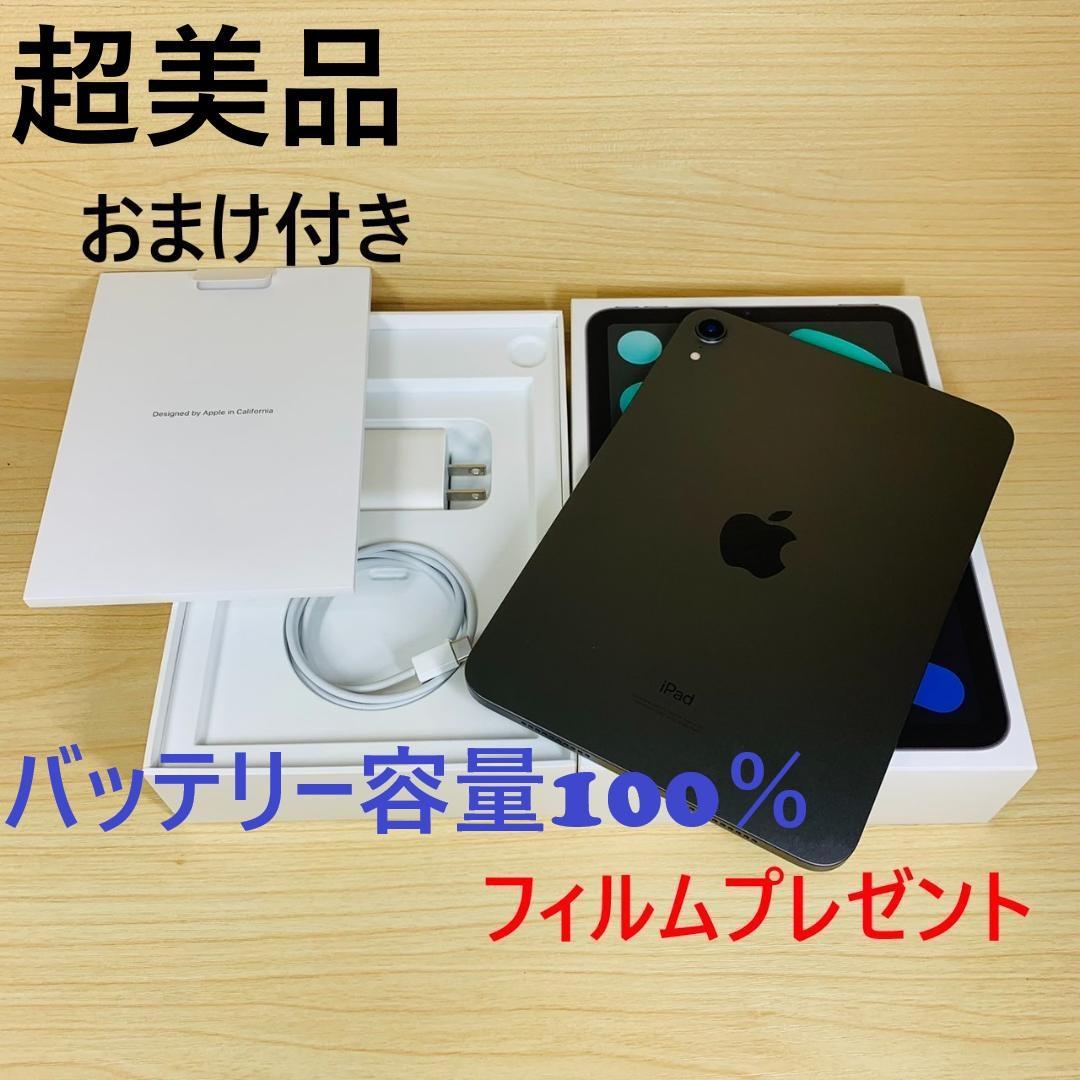 P136 超美品 iPad mini 第6世代 64GB Wi-Fi 100%