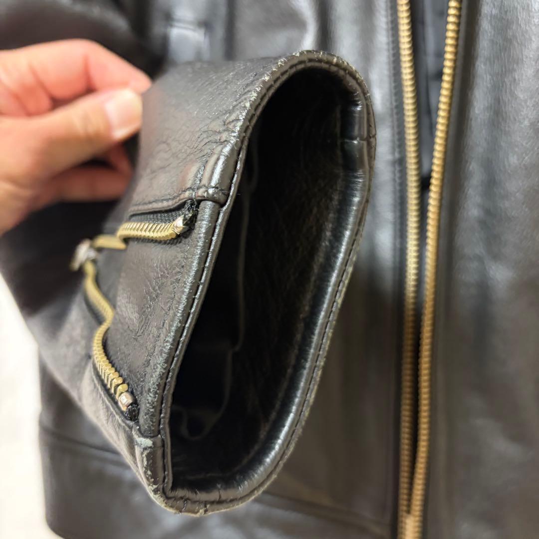 【牛革】ナノユニバース　ライダース　M nanouniverse