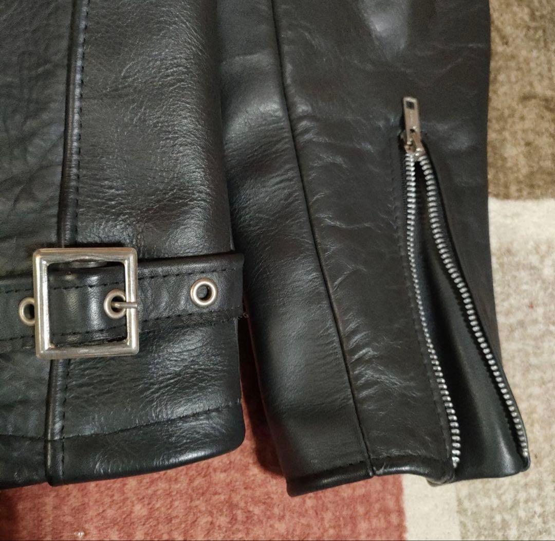 美品　人気 Schott　641 牛タグ　３４ ヘビーステアハイド　ライダース