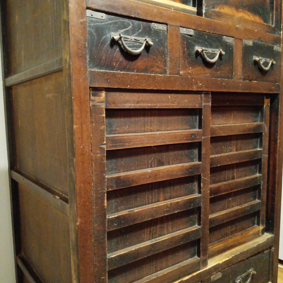 生活用 多目的箪笥 水屋　食器棚 明治時代