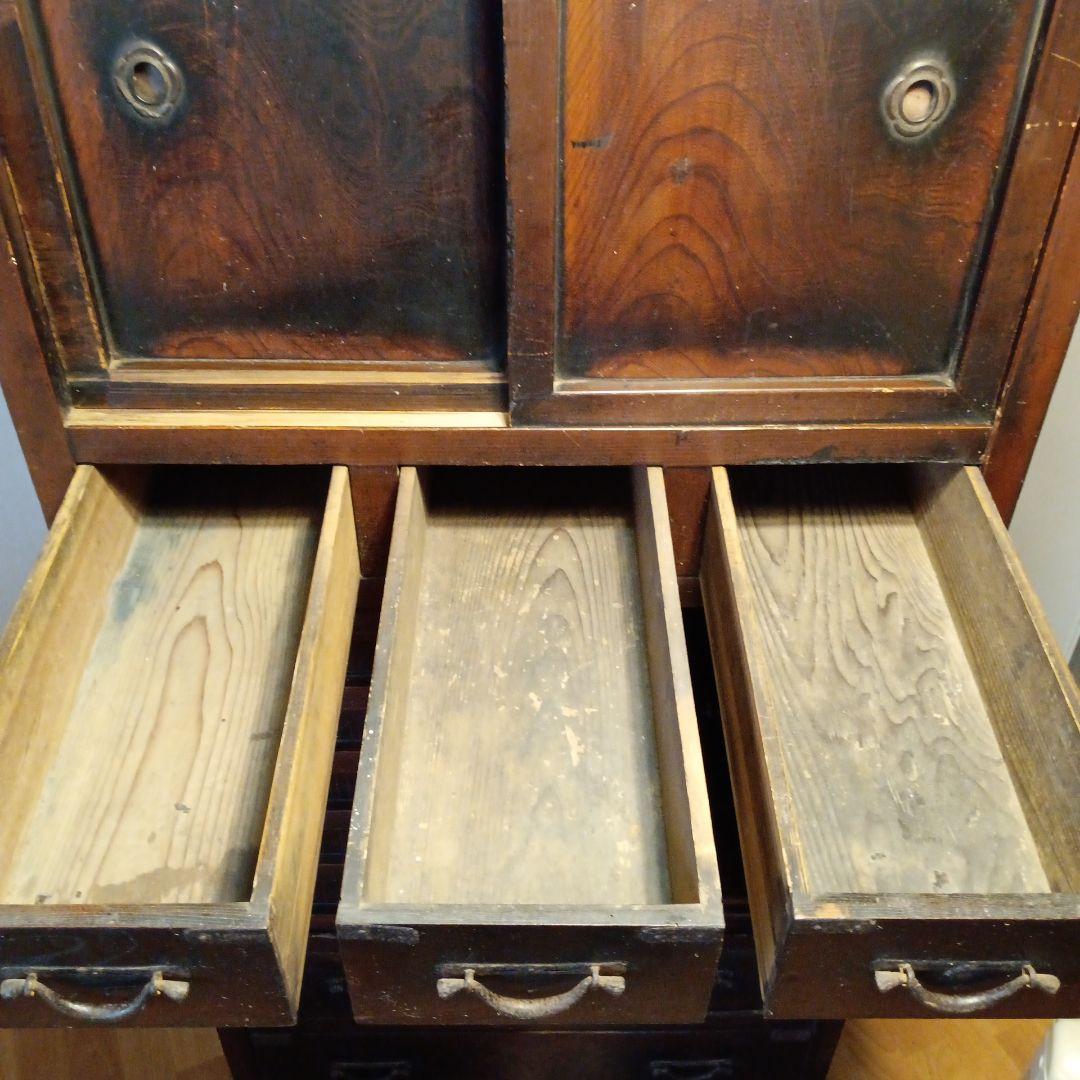 生活用 多目的箪笥 水屋　食器棚 明治時代