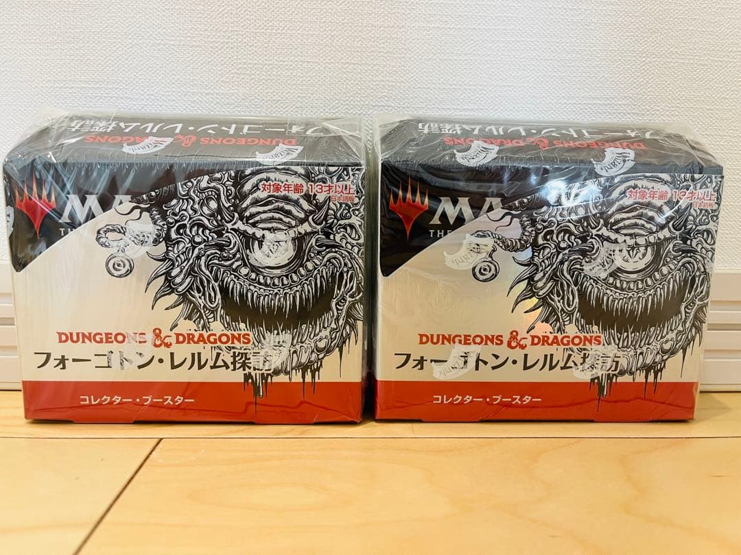MTG フォーゴトン・レルム探訪コレクター・ブースター日本語版 BOX 2箱