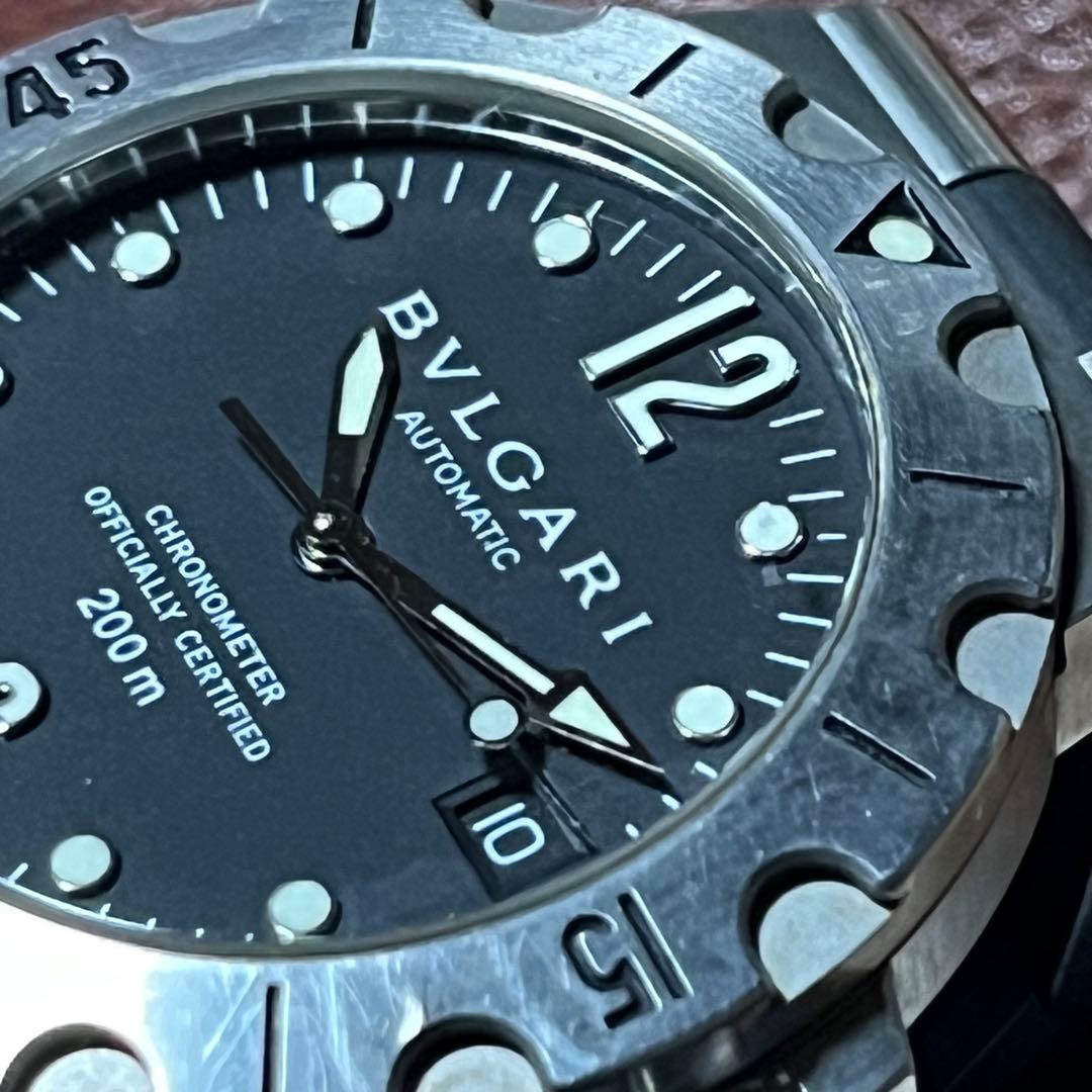 ブルガリ /BVLGARI /ディアゴノスクーバ/自動巻腕時計/メンズ