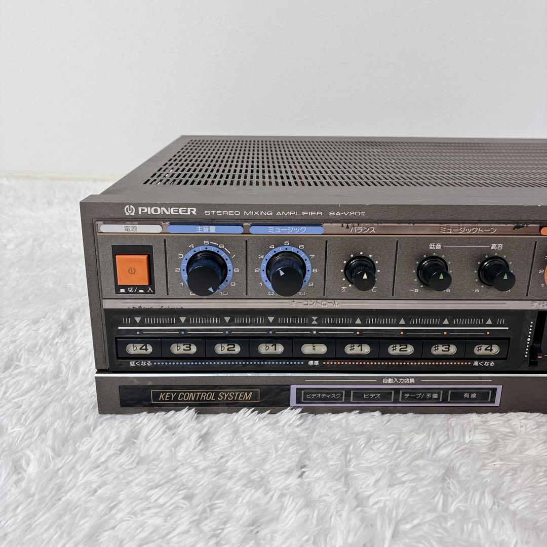 Pioneer パイオニア SA-Ｖ20 II 業務用カラオケアンプ 動作品