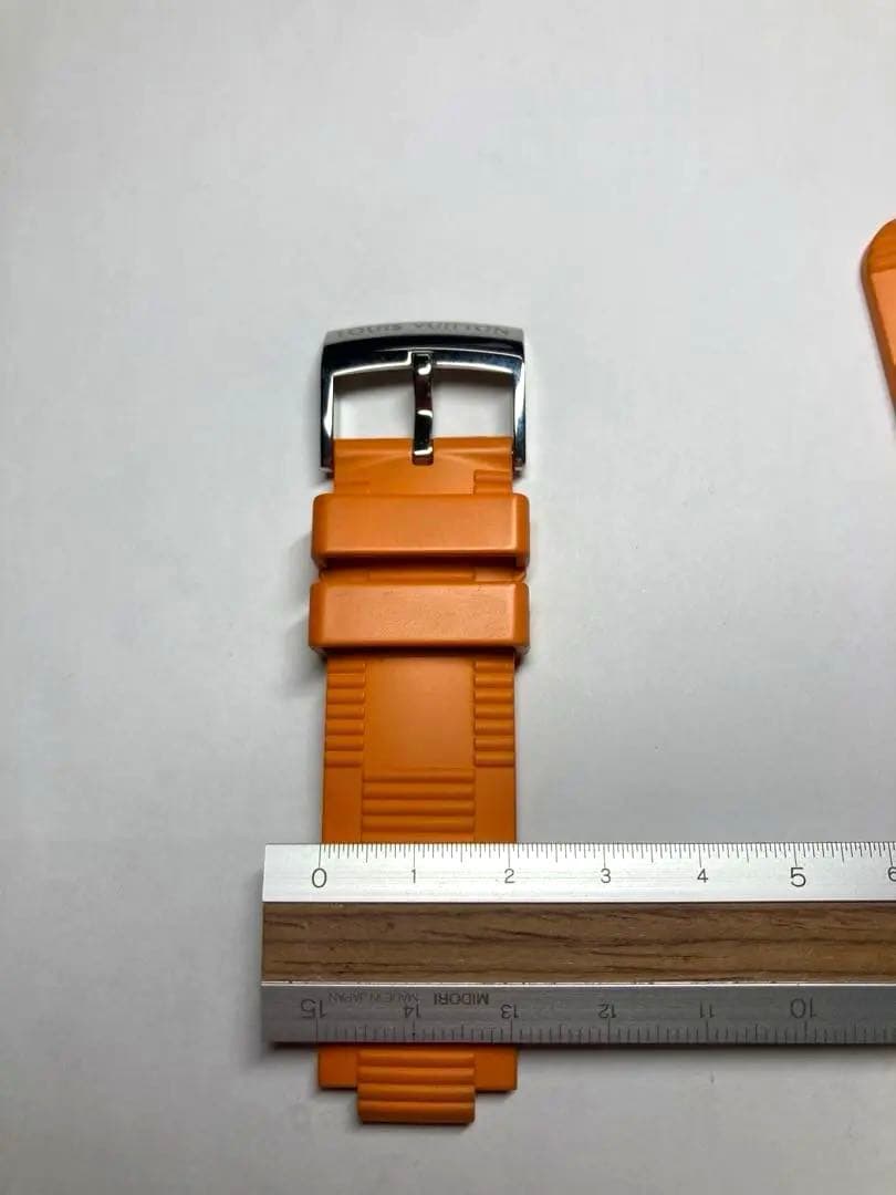 LOUIS VUITTON ラバーベルト オレンジ