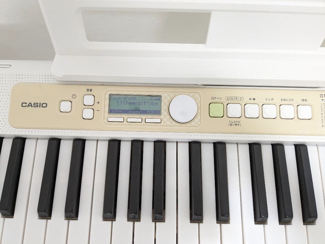CASIO カシオ LK-325 光ナビゲーションキーボード スタンドセット
