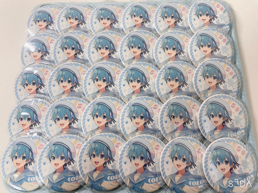 ころんくん 缶バッジ マリン 30個セット