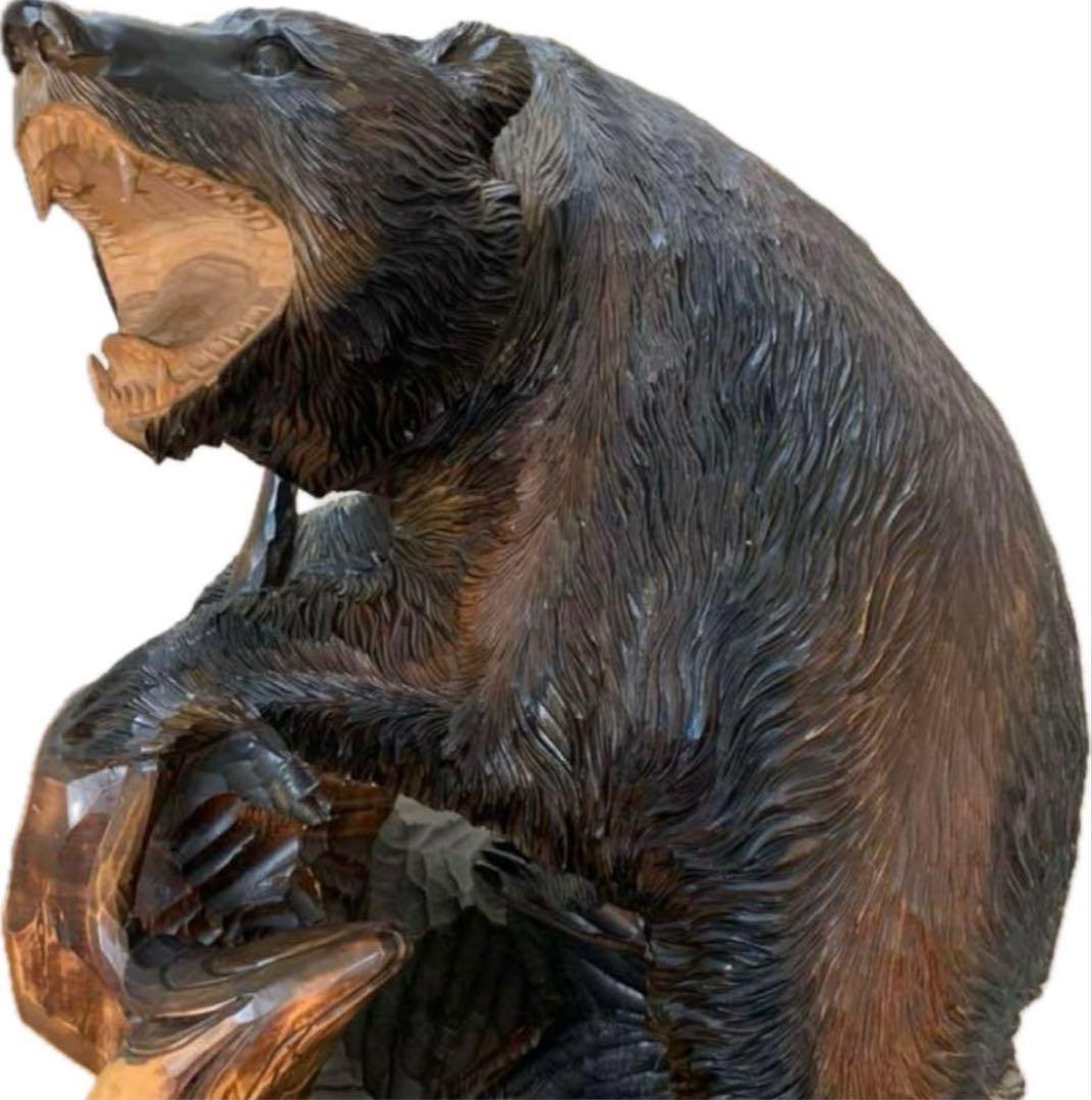 北海道民芸品　木彫りの熊