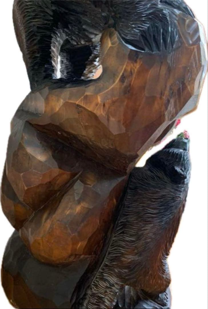 北海道民芸品　木彫りの熊