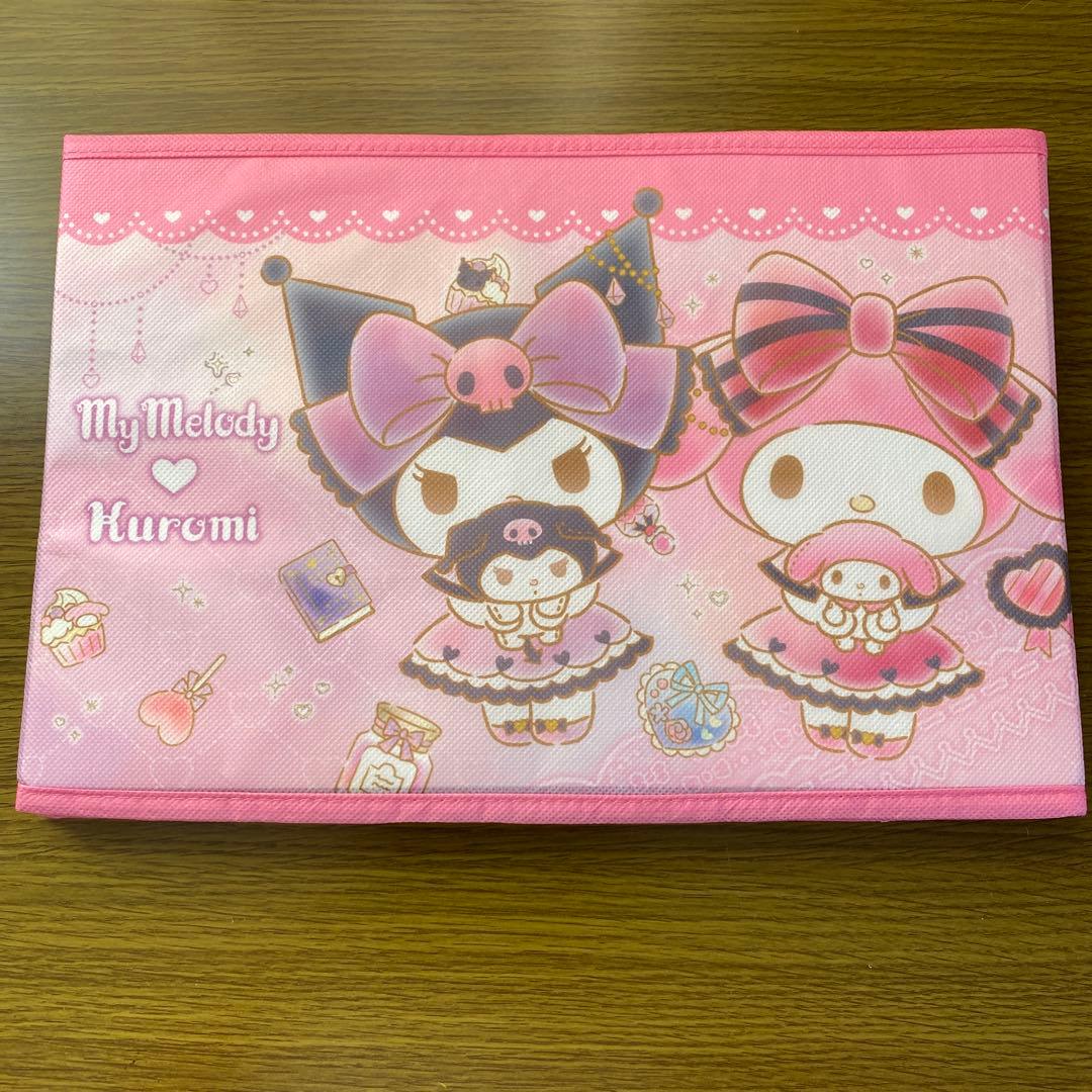 5点目100円♡新作♡新品♡マイメロちゃん＆クロミちゃん♡収納ボックス