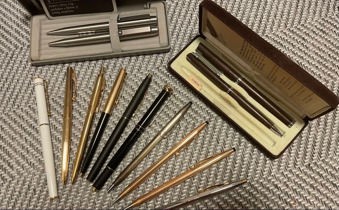 ボールペン、シャーペンまとめ　クロス　シェーファー　パーカー