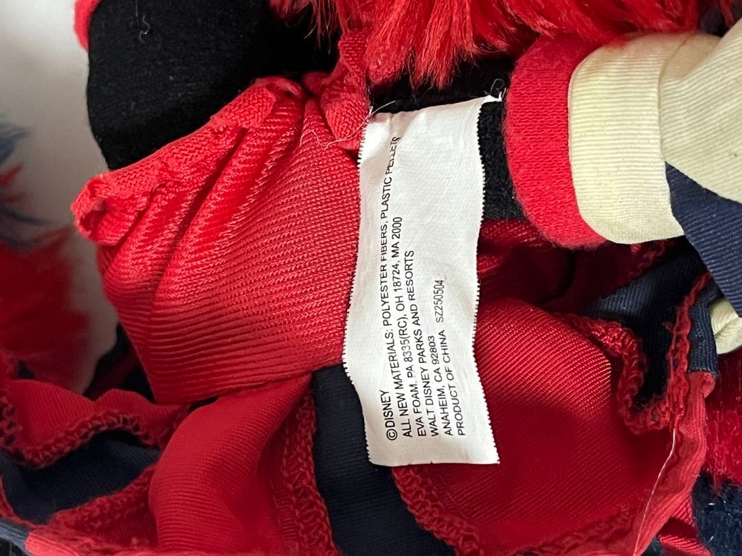 ミニーマウスぬいぐるみ