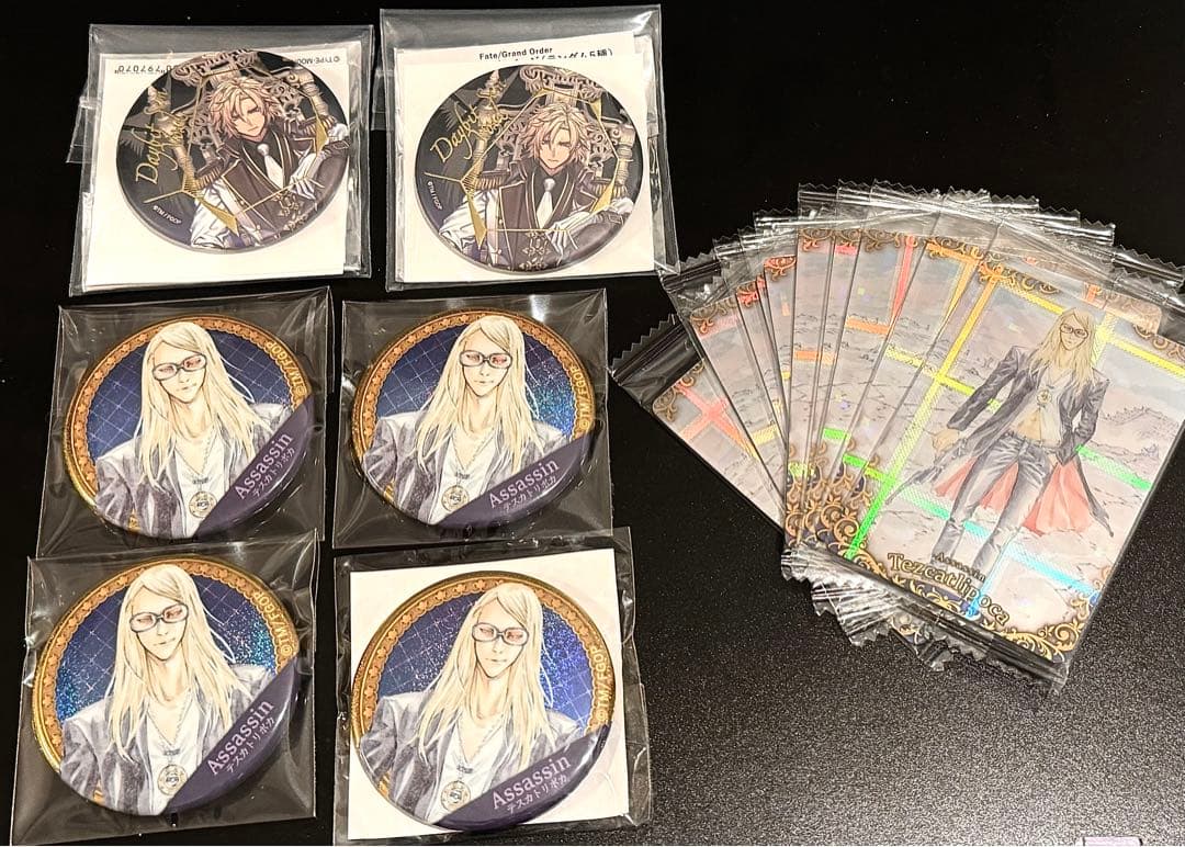 fgo fate 缶バッジ　agf デイビット　テスカトリポカ　まとめ売り