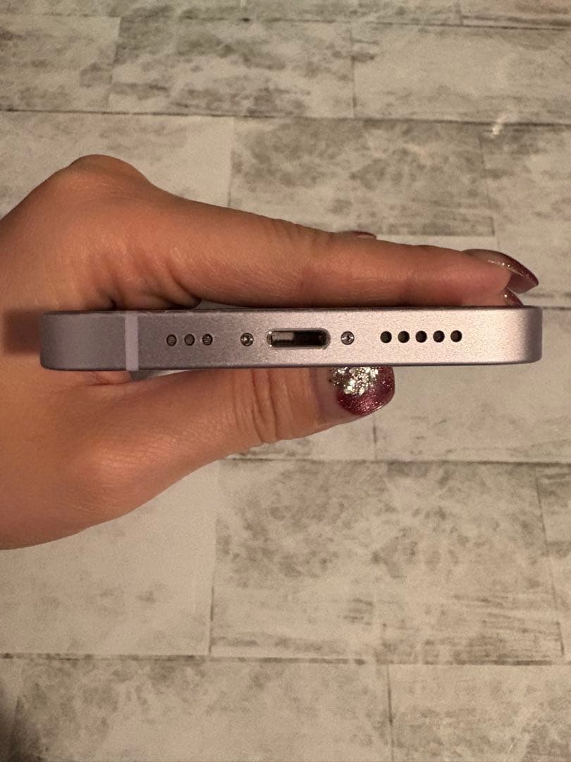 iPhone14 256GB パープル アップル　SIM スマートフォン