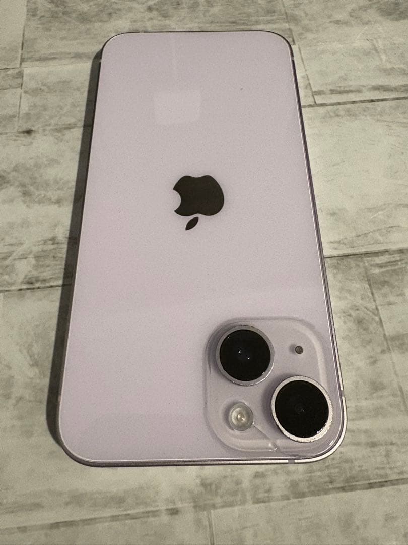 iPhone14 256GB パープル アップル　SIM スマートフォン